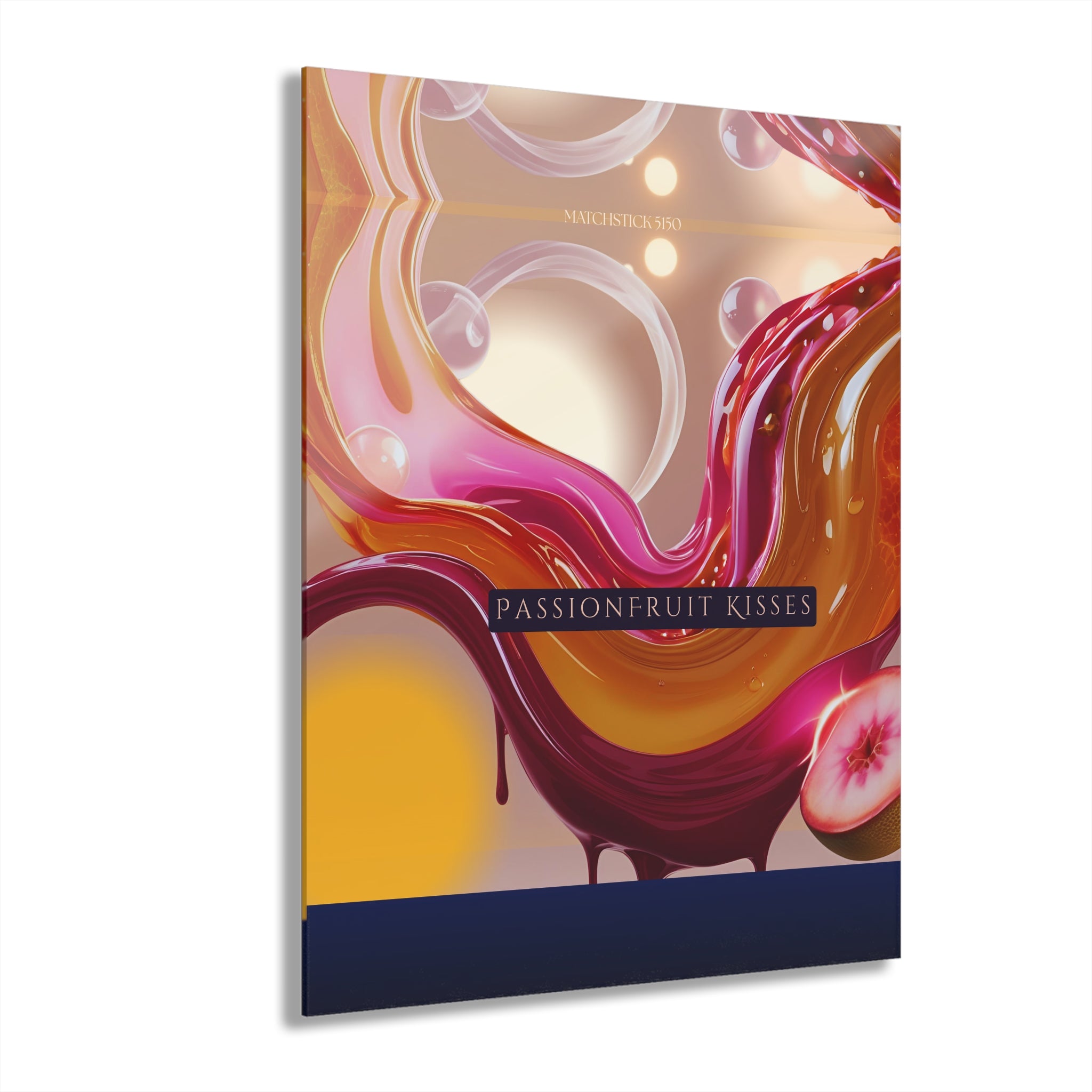 Passionfruit Kisses - Acrylic Wall Art