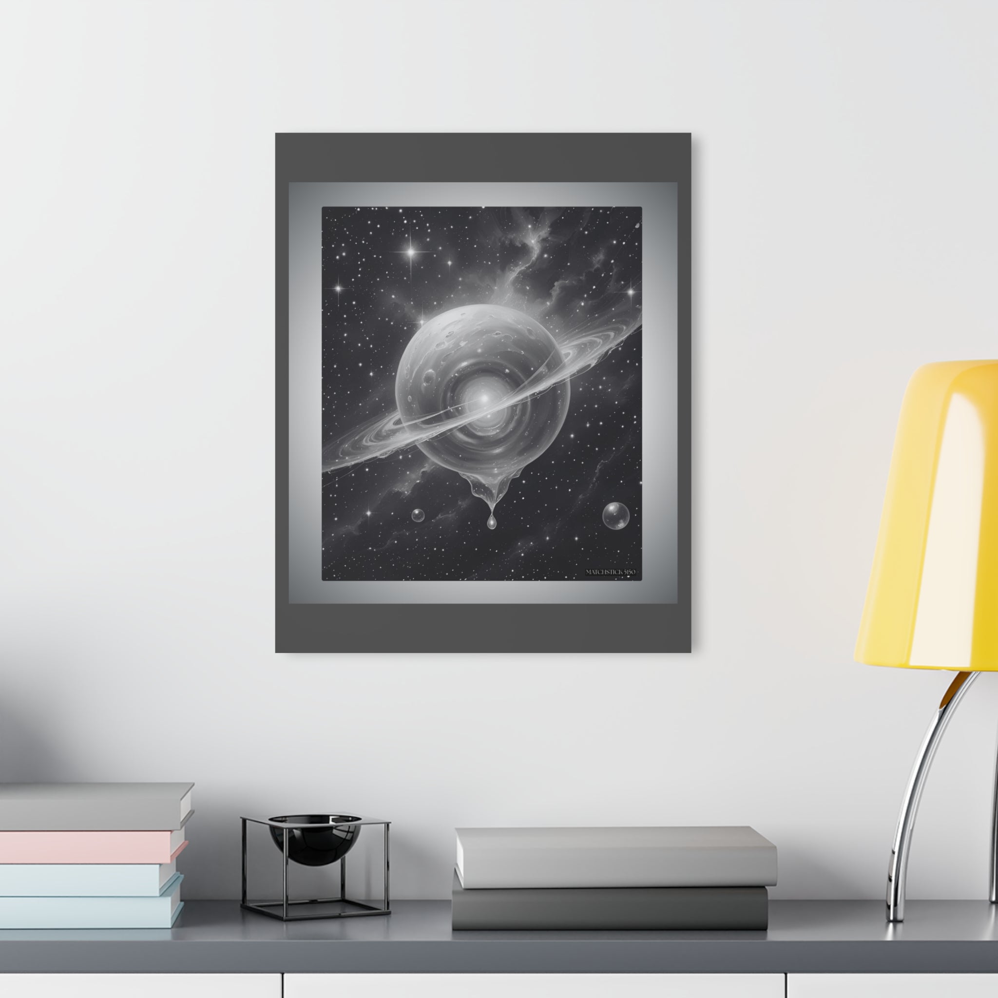 Pearl in Galaxy - Acrylic Wall Art