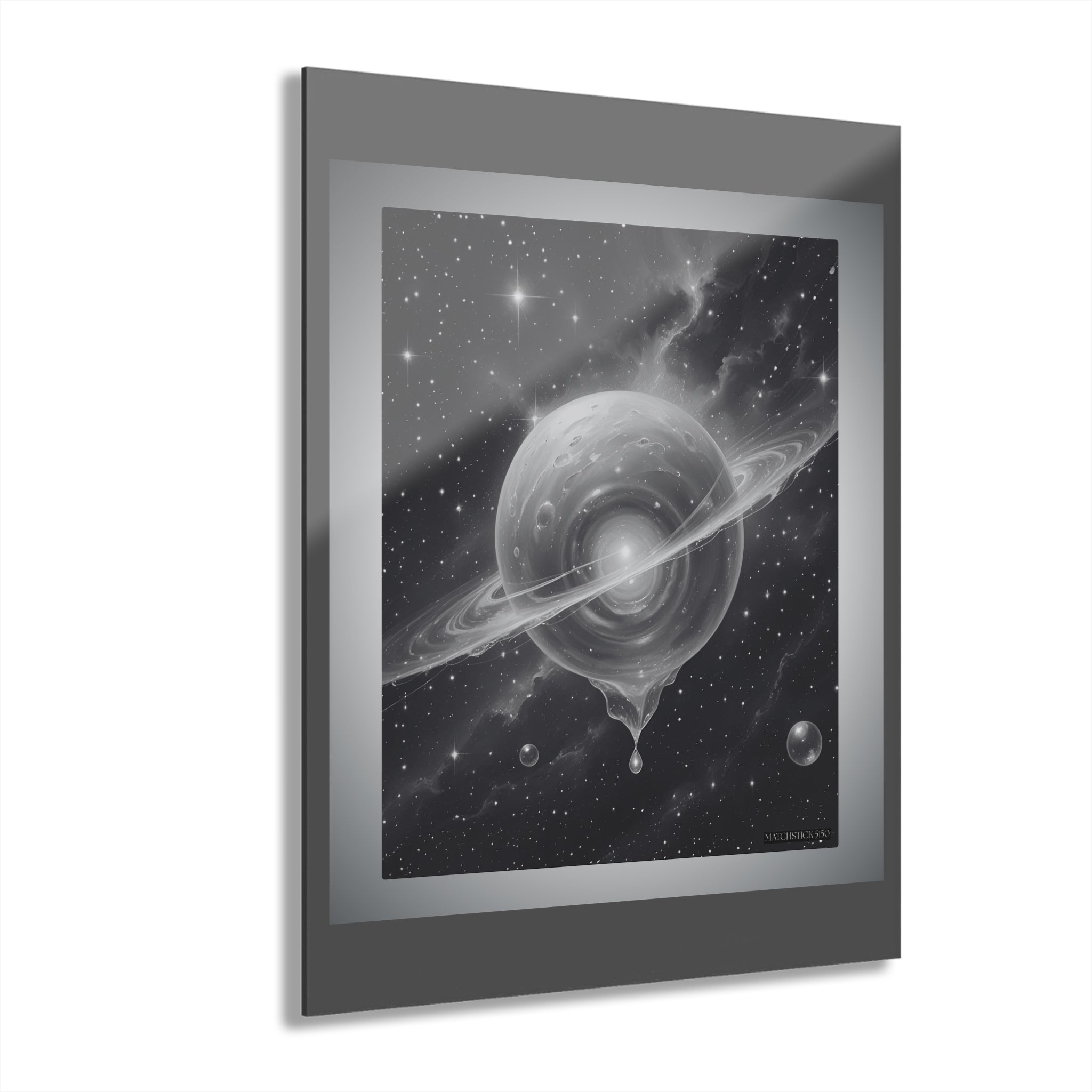 Pearl in Galaxy - Acrylic Wall Art