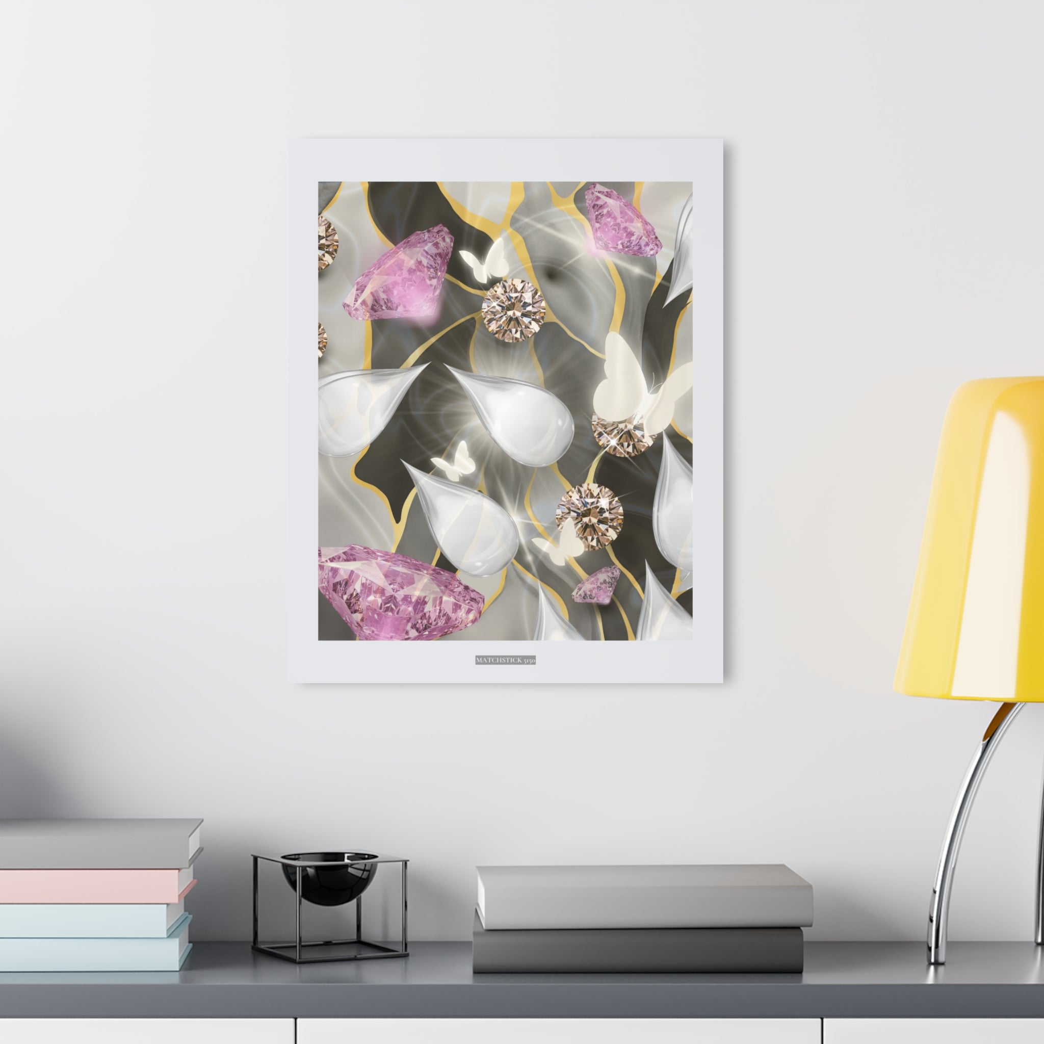 Diamond Galaxy - Acrylic Wall Art
