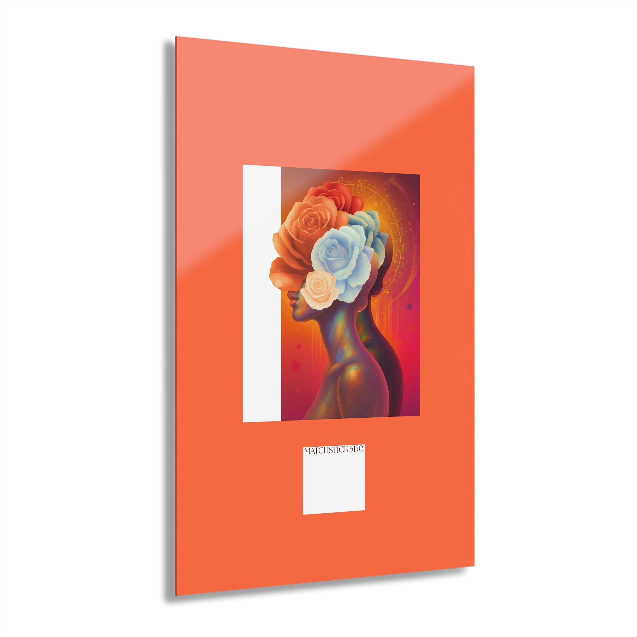 Two in Bloom - Acrylic Wall Art