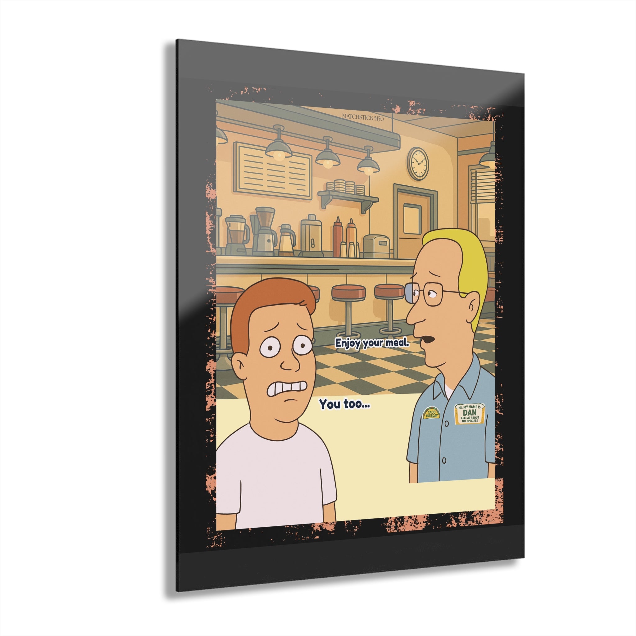 Awkward - Acrylic Wall Art