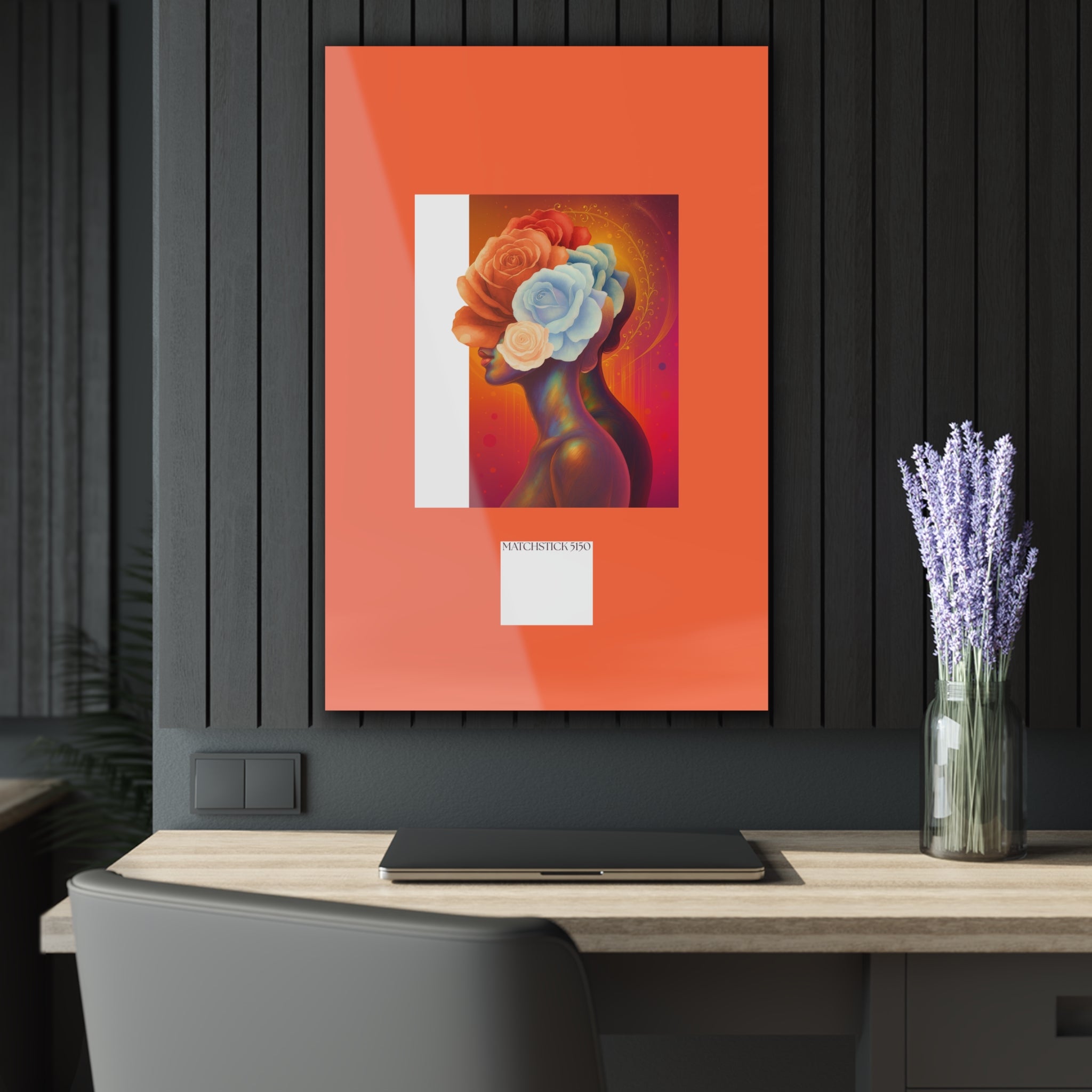 Two in Bloom - Acrylic Wall Art