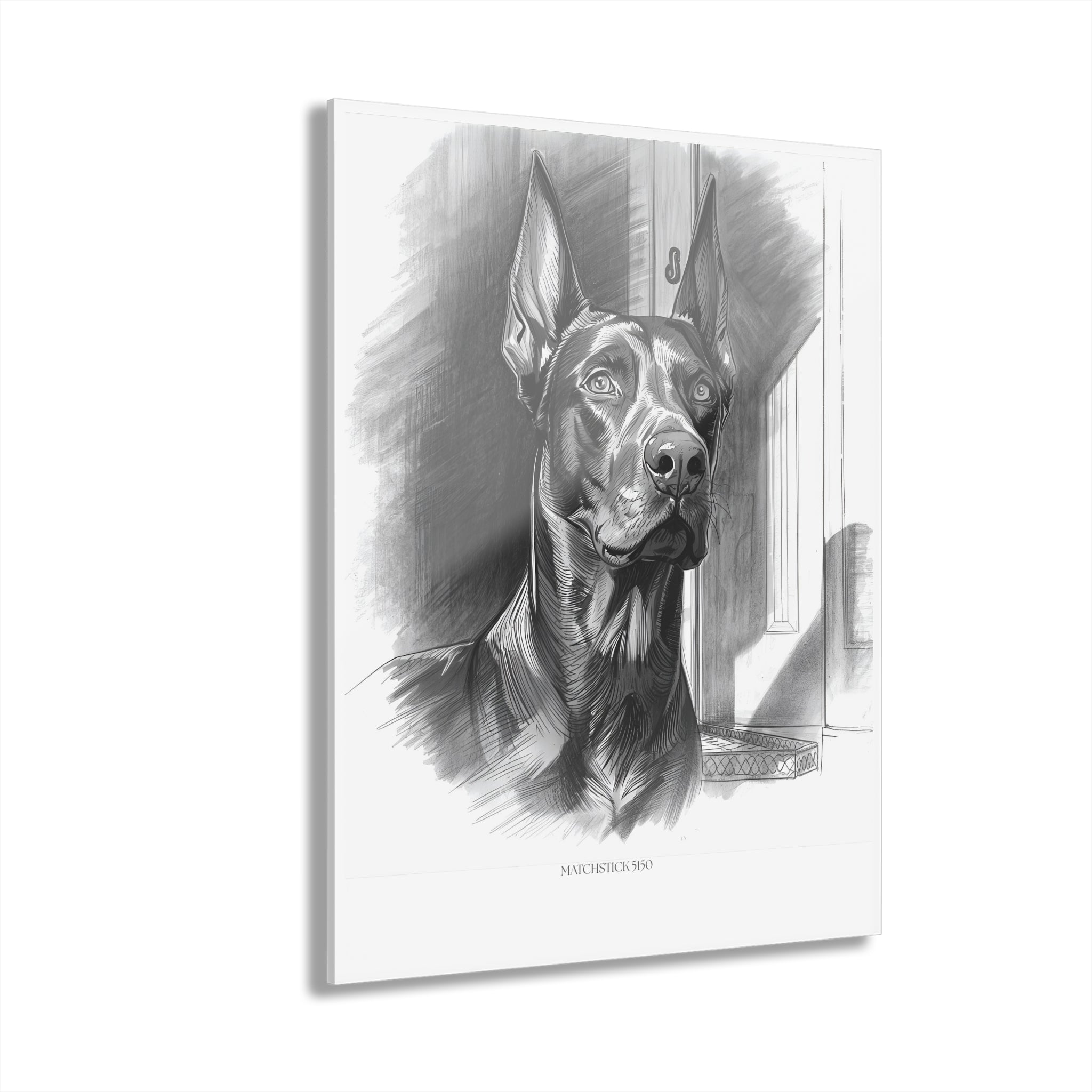 Woof - Acrylic Wall Art