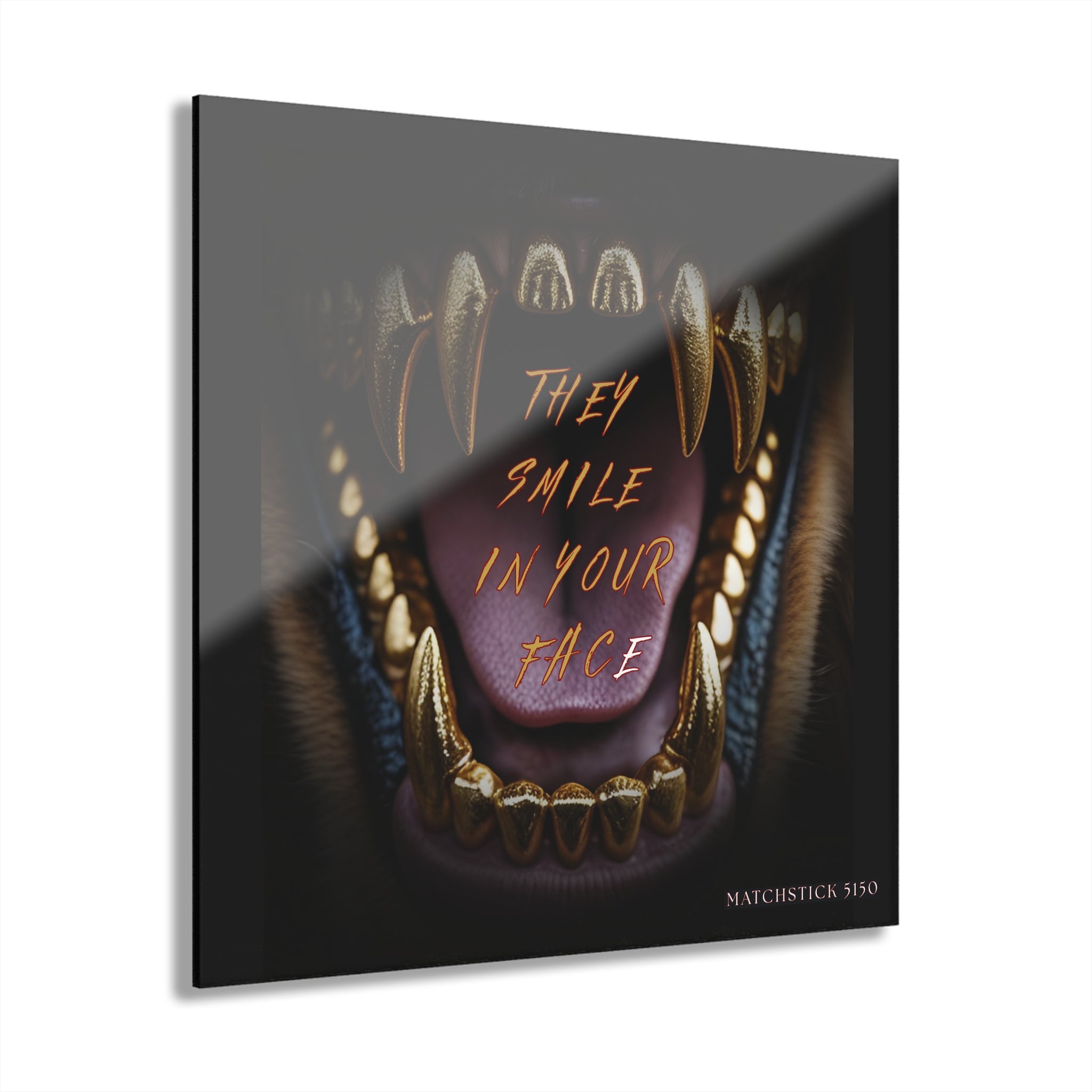 They Smile In Your Face - Acrylic Wall Art
