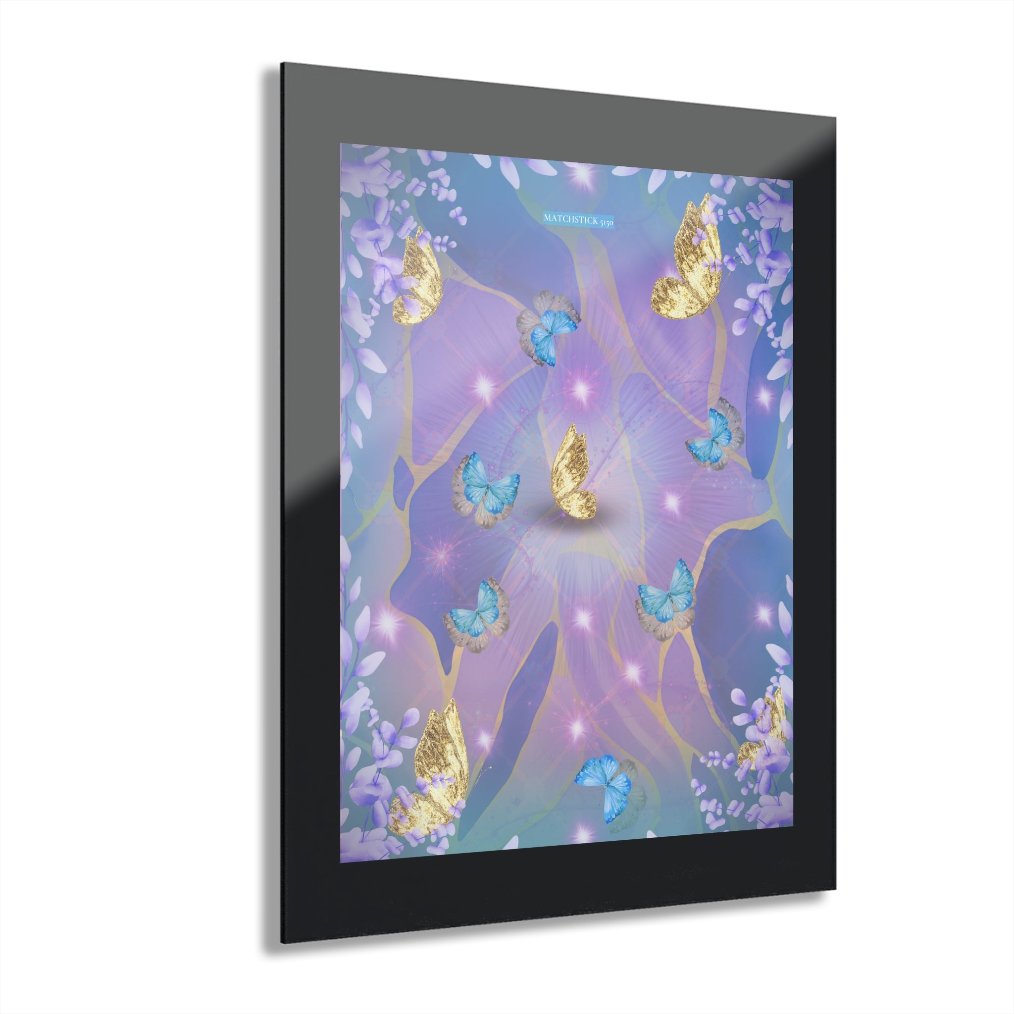 Butterflies in the Sky - Acrylic Wall Art