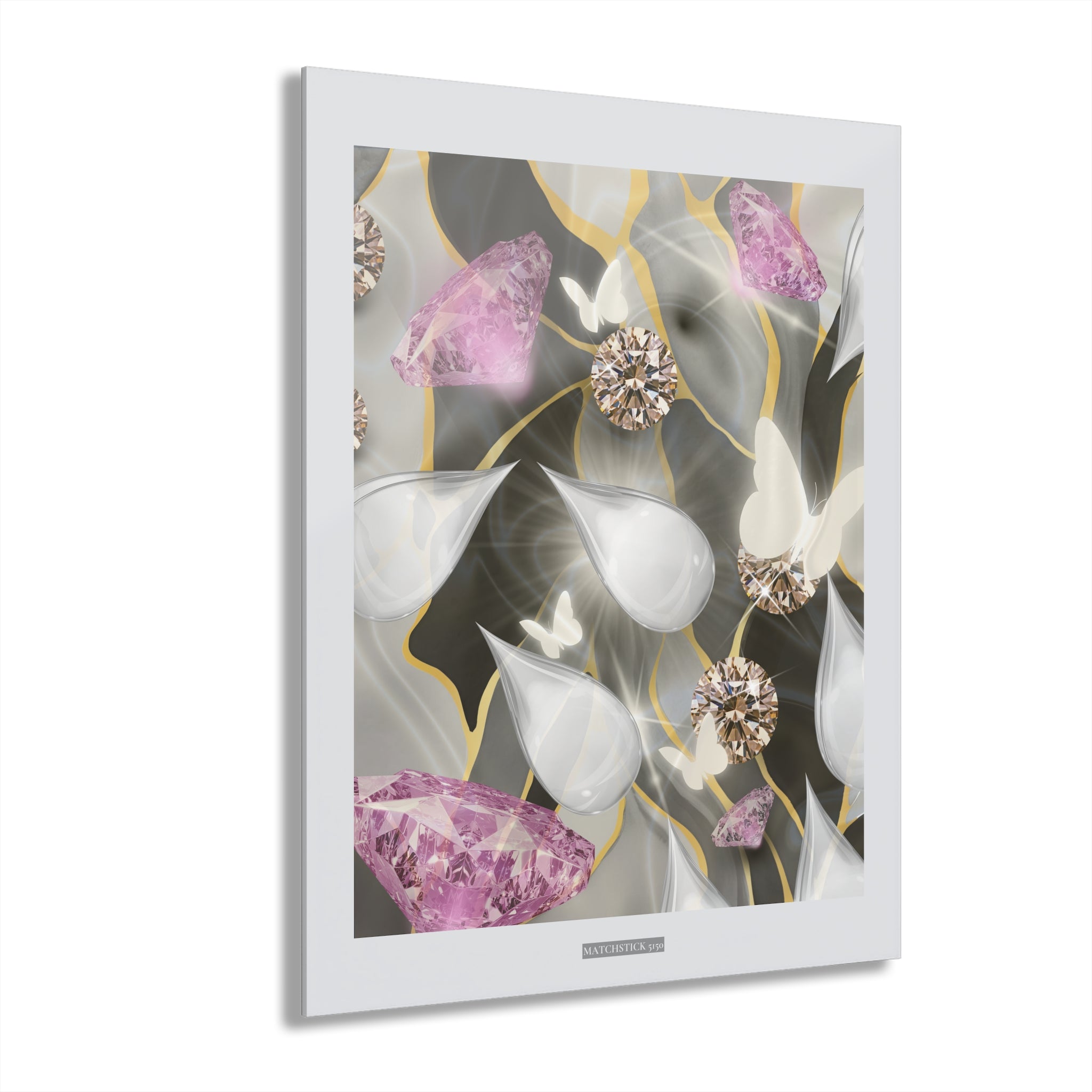 Diamond Galaxy - Acrylic Wall Art