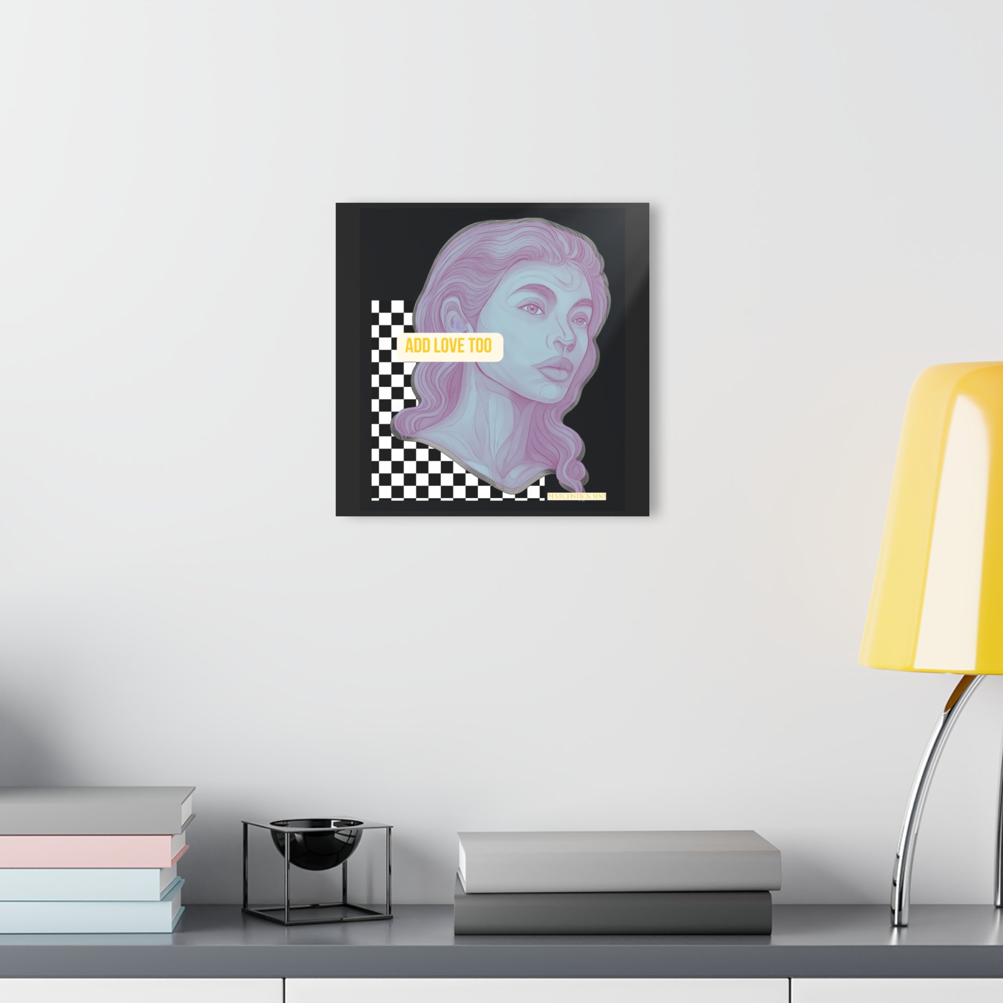 Add Love Too - Acrylic Wall Art