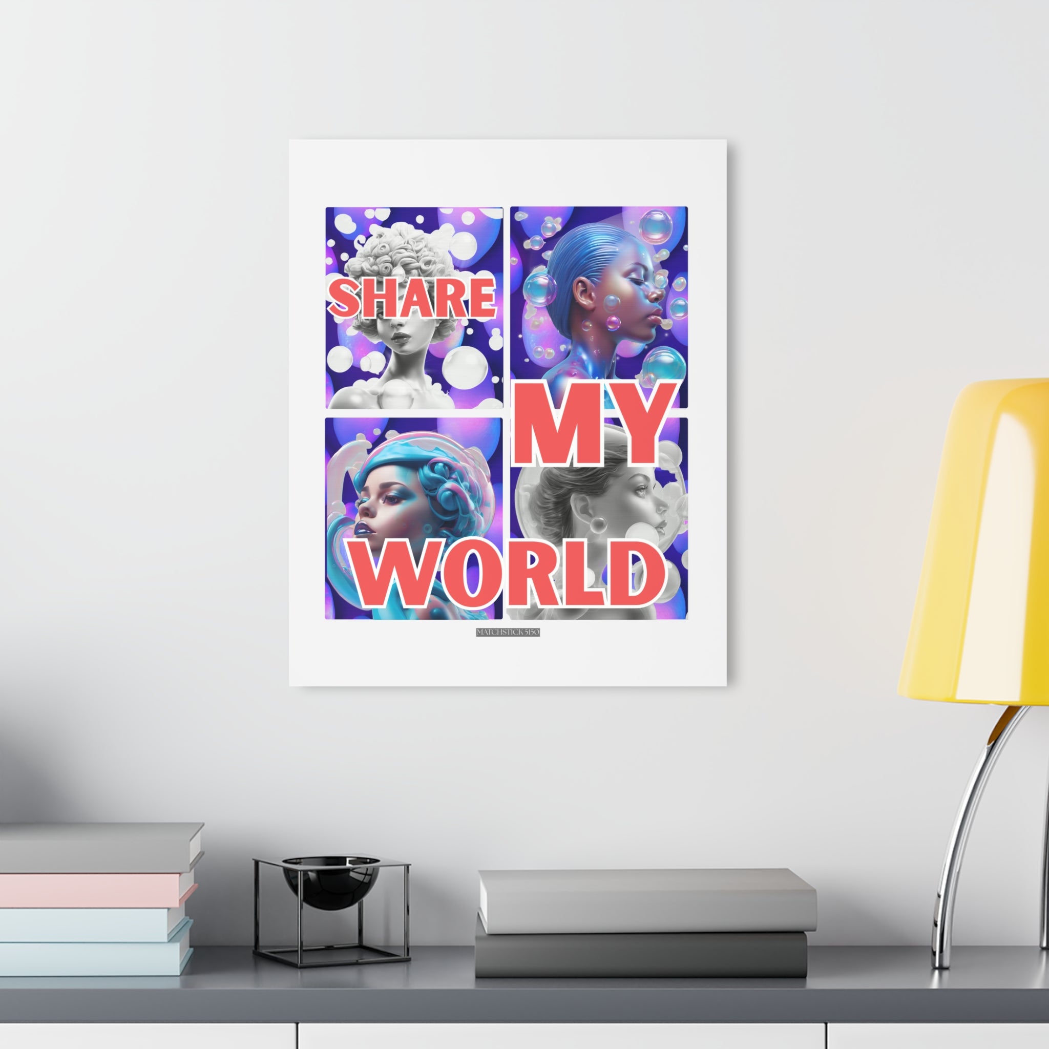 Share My World - Acrylic Wall Art