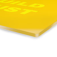 Build Trust - Acrylic Wall Art