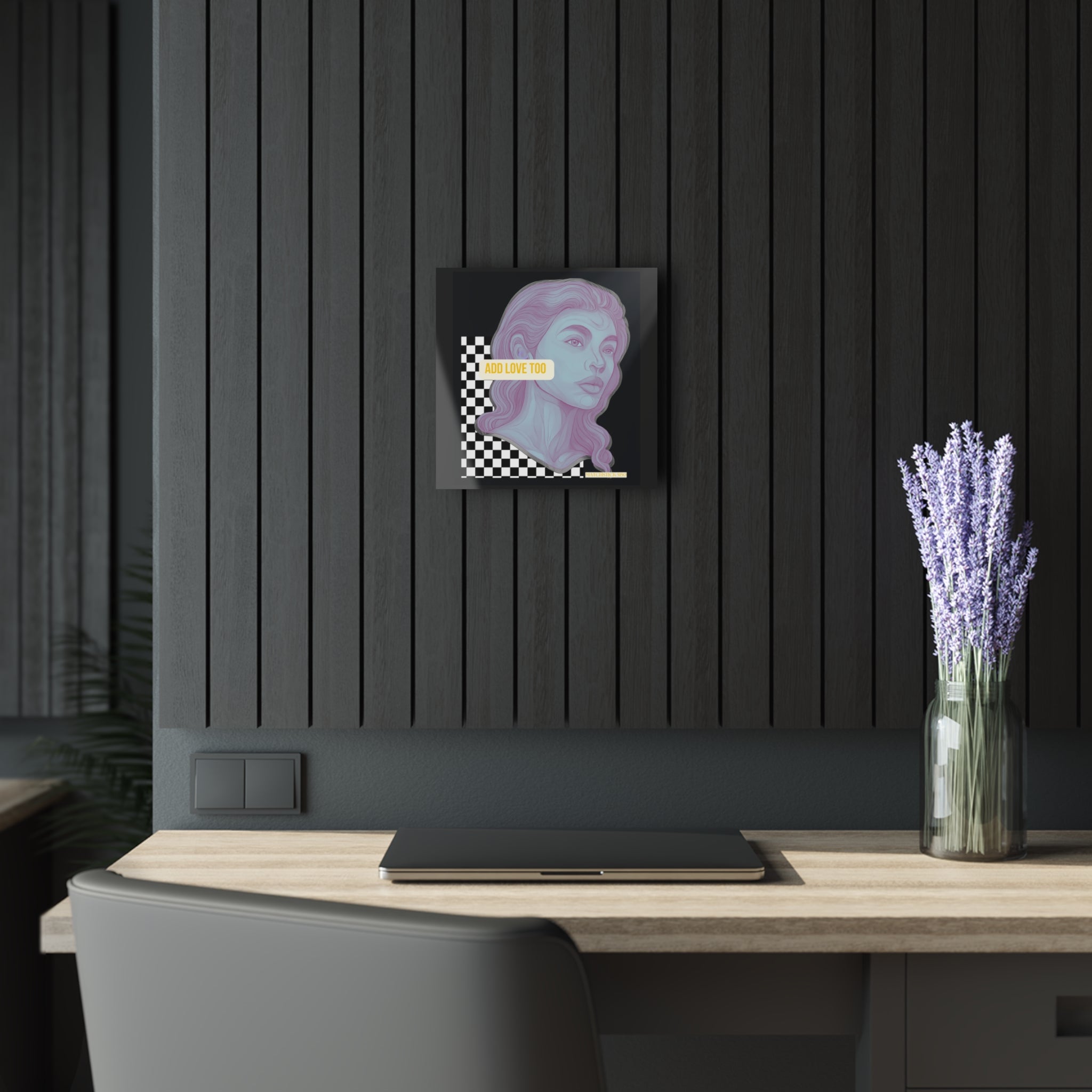 Add Love Too - Acrylic Wall Art