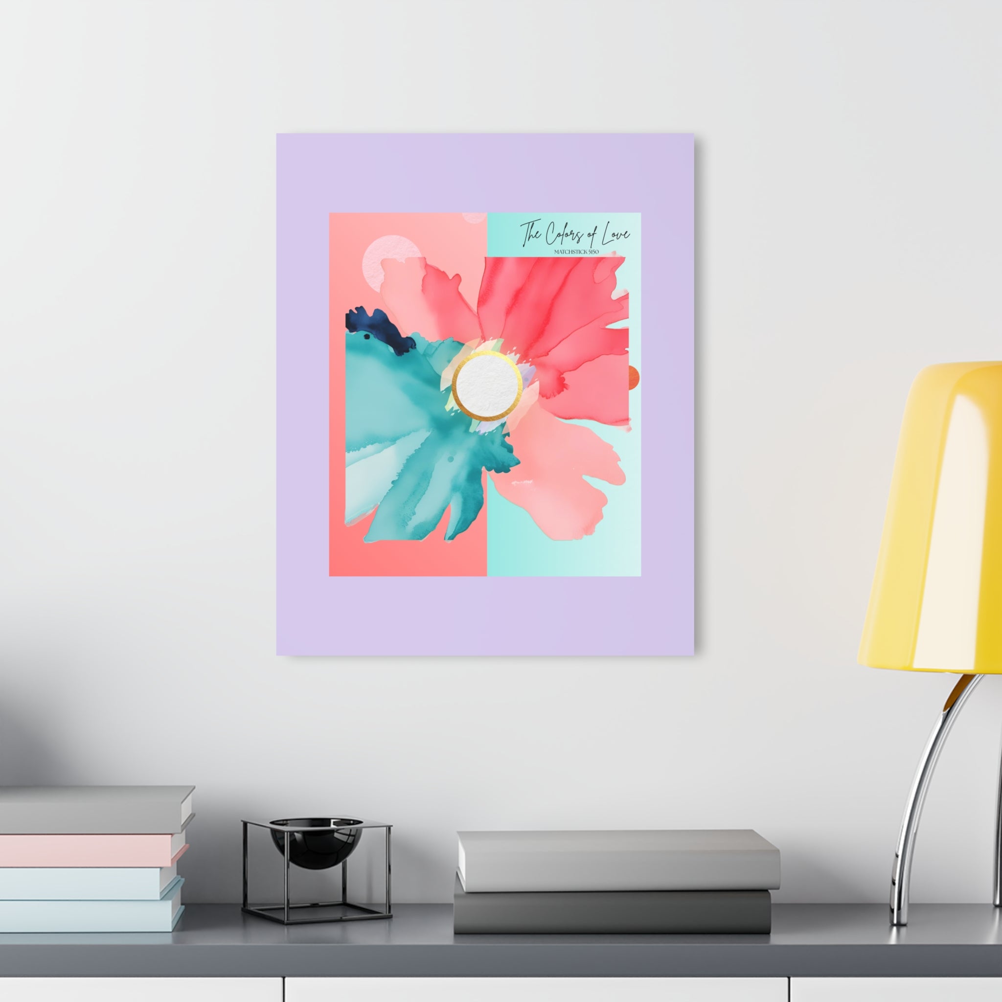 The Color of Love - Acrylic Wall Art