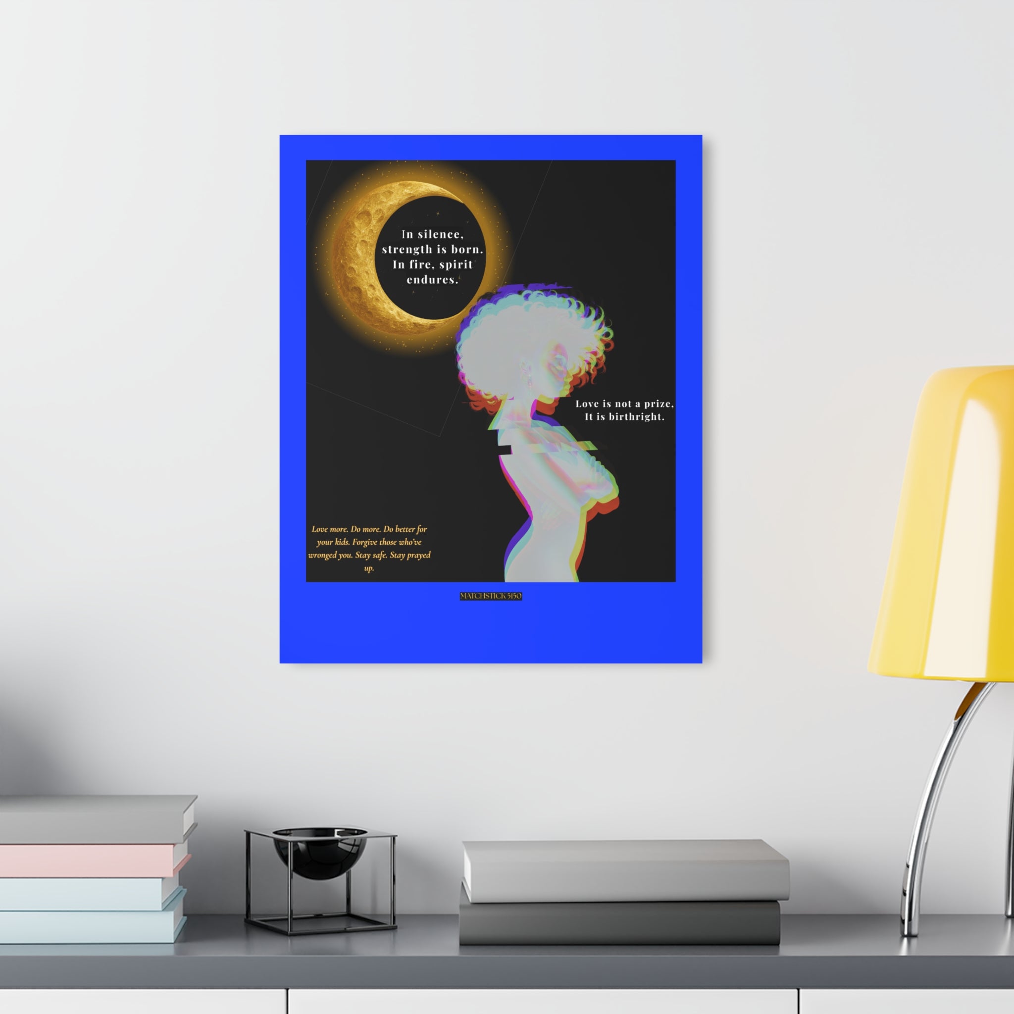 Thinking Bout U - Acrylic Wall Art
