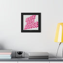 Ask About Me - Acrylic Wall Art