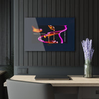 I Bring the Honey You Bring the Buns - Acrylic Wall Art
