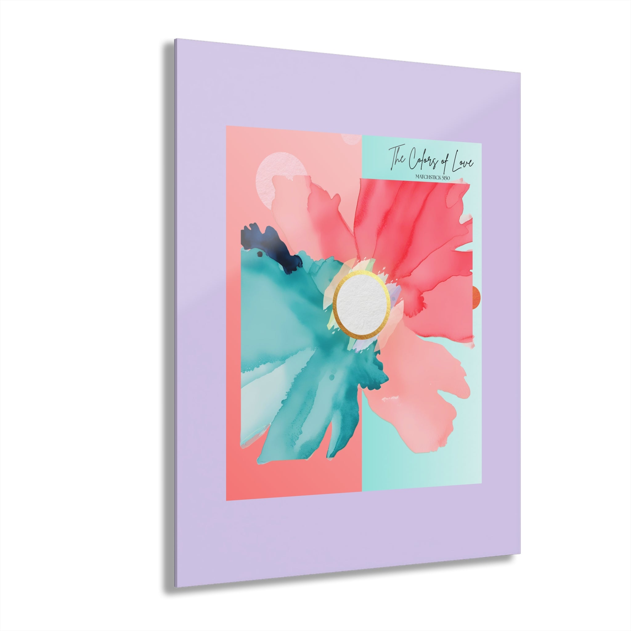 The Color of Love - Acrylic Wall Art