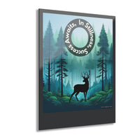 In Still Ness Success Awaits - Acrylic Wall Art