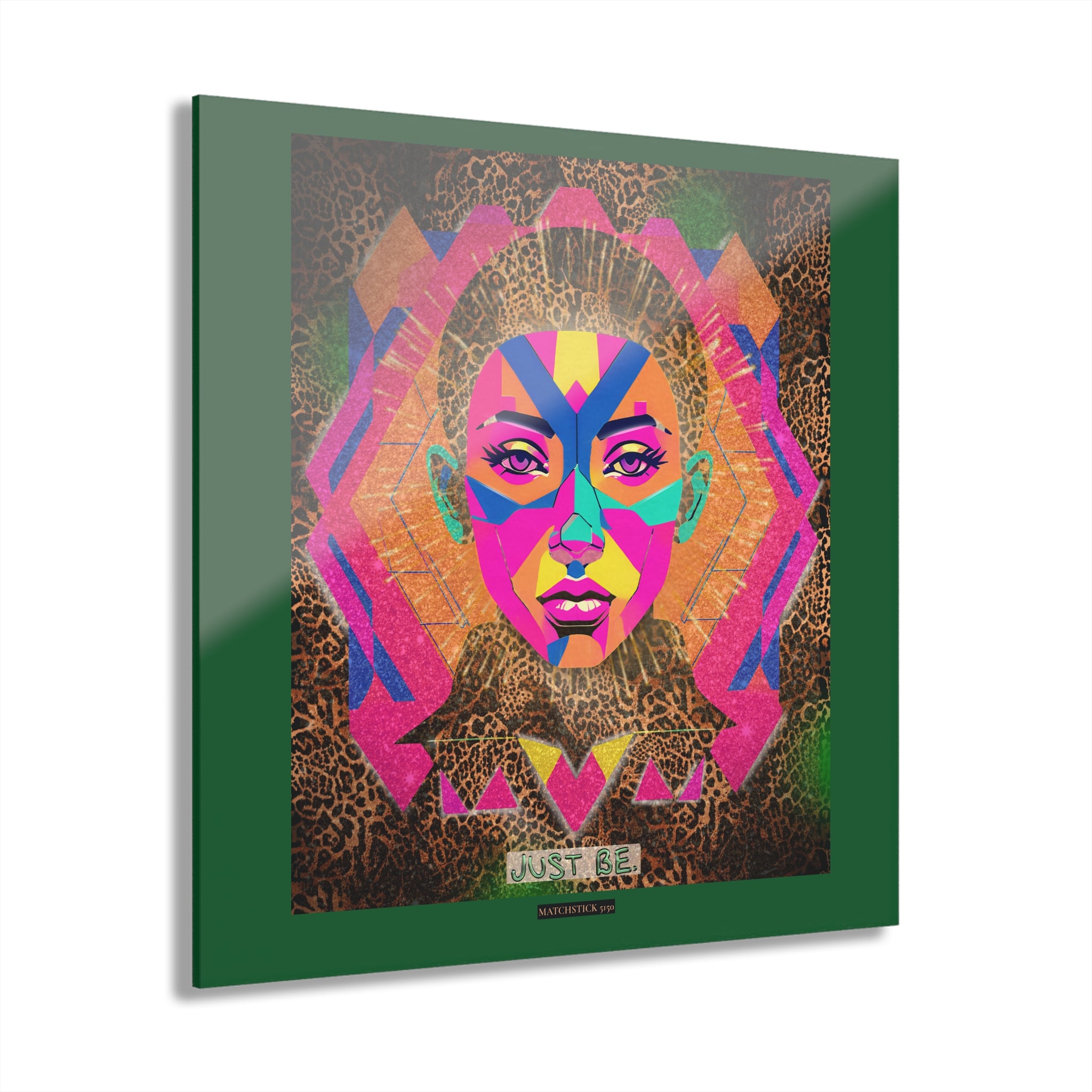 Cheetah Girl - Acrylic Wall Art