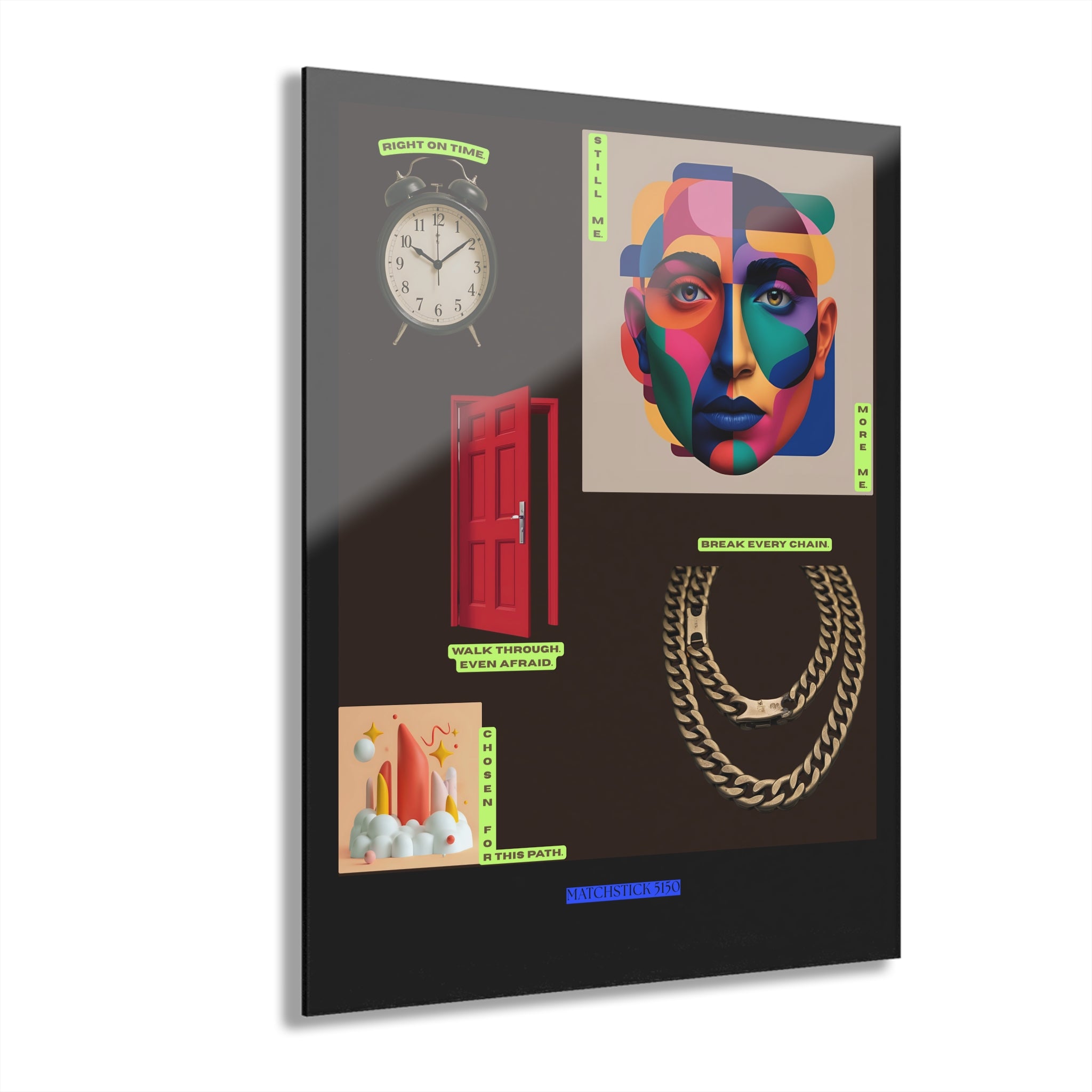 Patches - Acrylic Wall Art