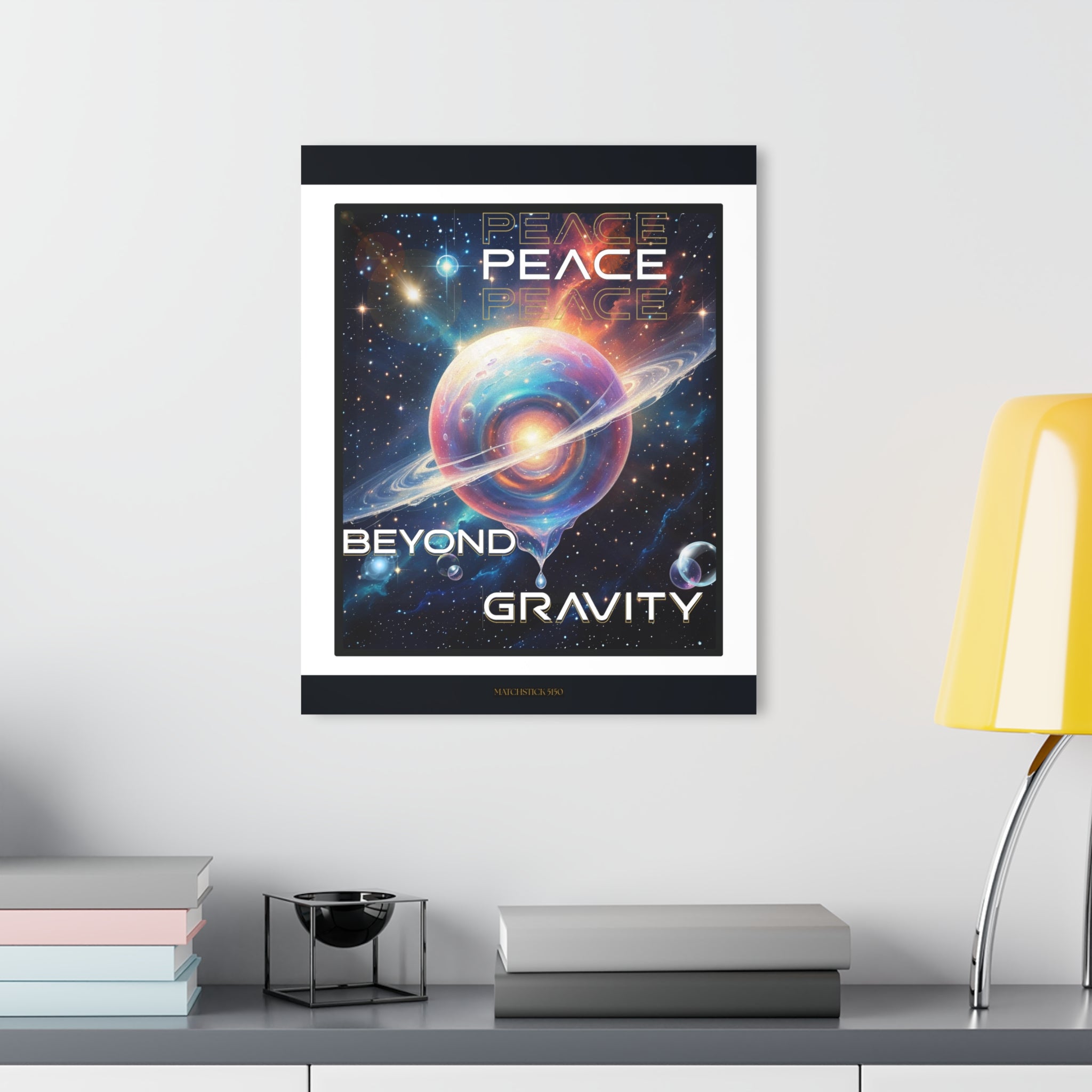 Peace Beyond Gravity - Acrylic Wall Art
