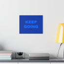 Keep Going in Blue - Acrylic Wall Art